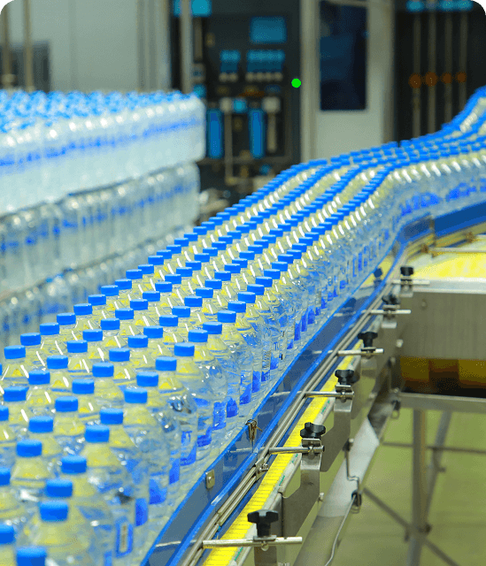 Bottling production line
